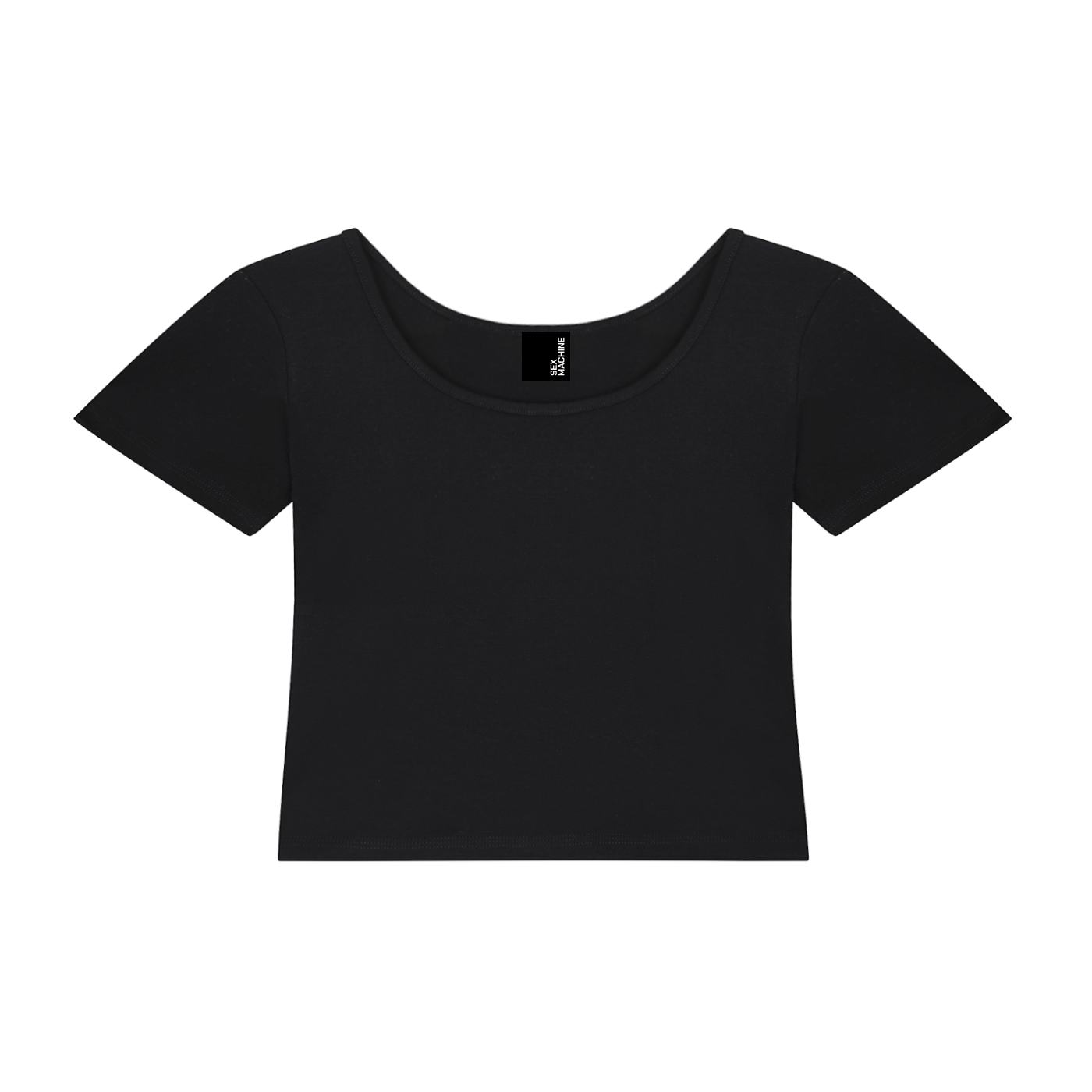 Fitted Cotton Crop Top