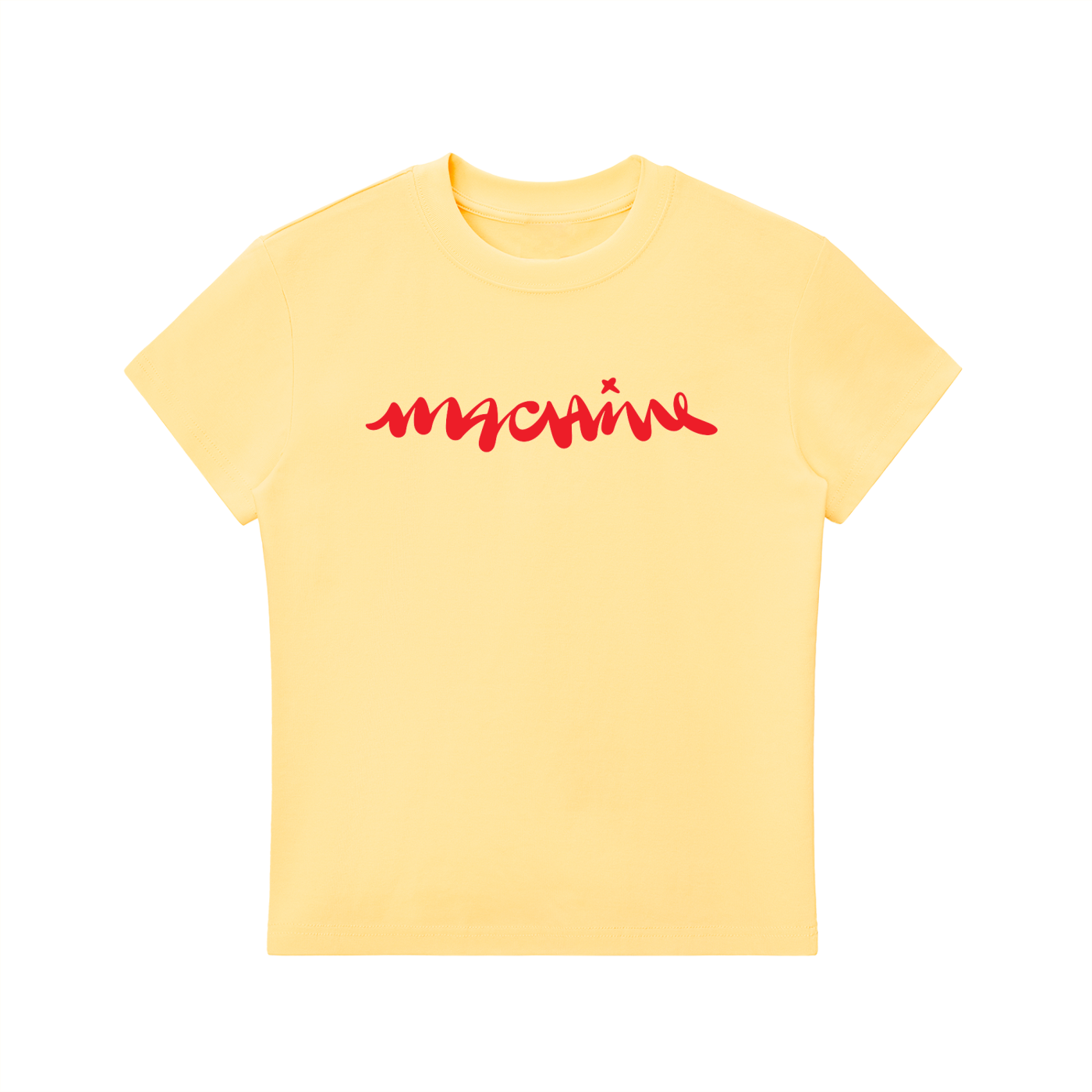 Machine Fitted Crewneck T-Shirt