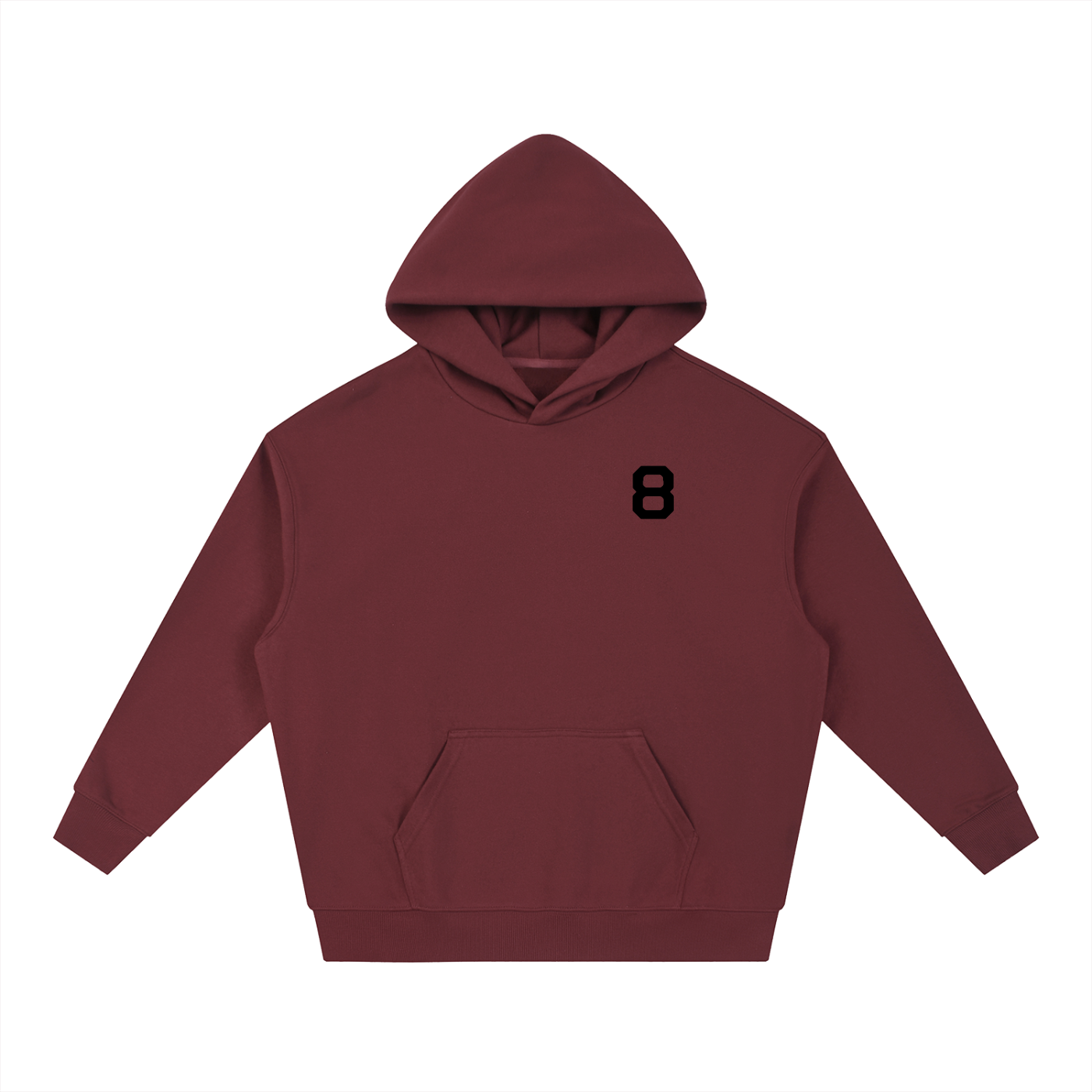 8 Heavyweight Drop Box Hoodie