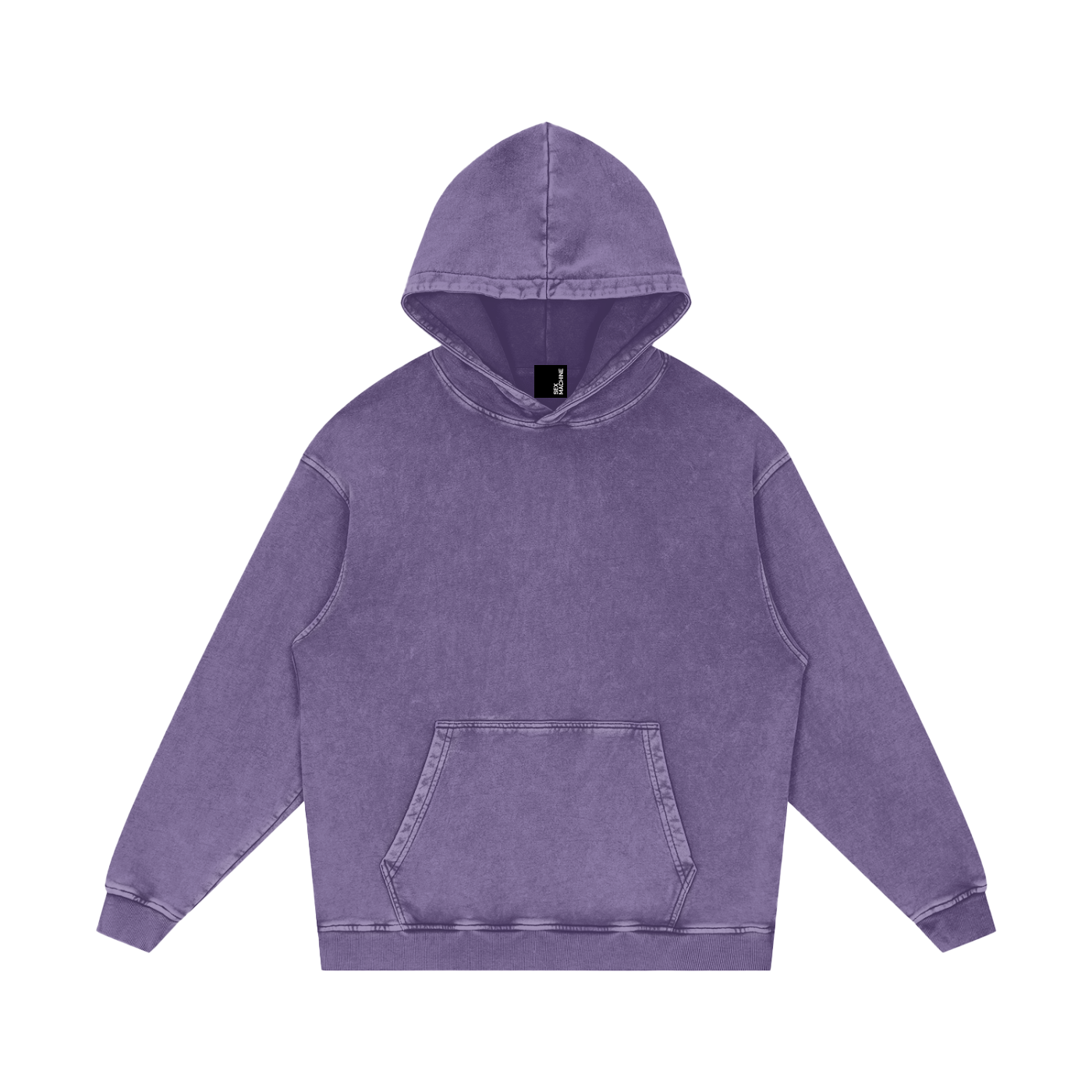 Washed Loose Cotton Hoodie