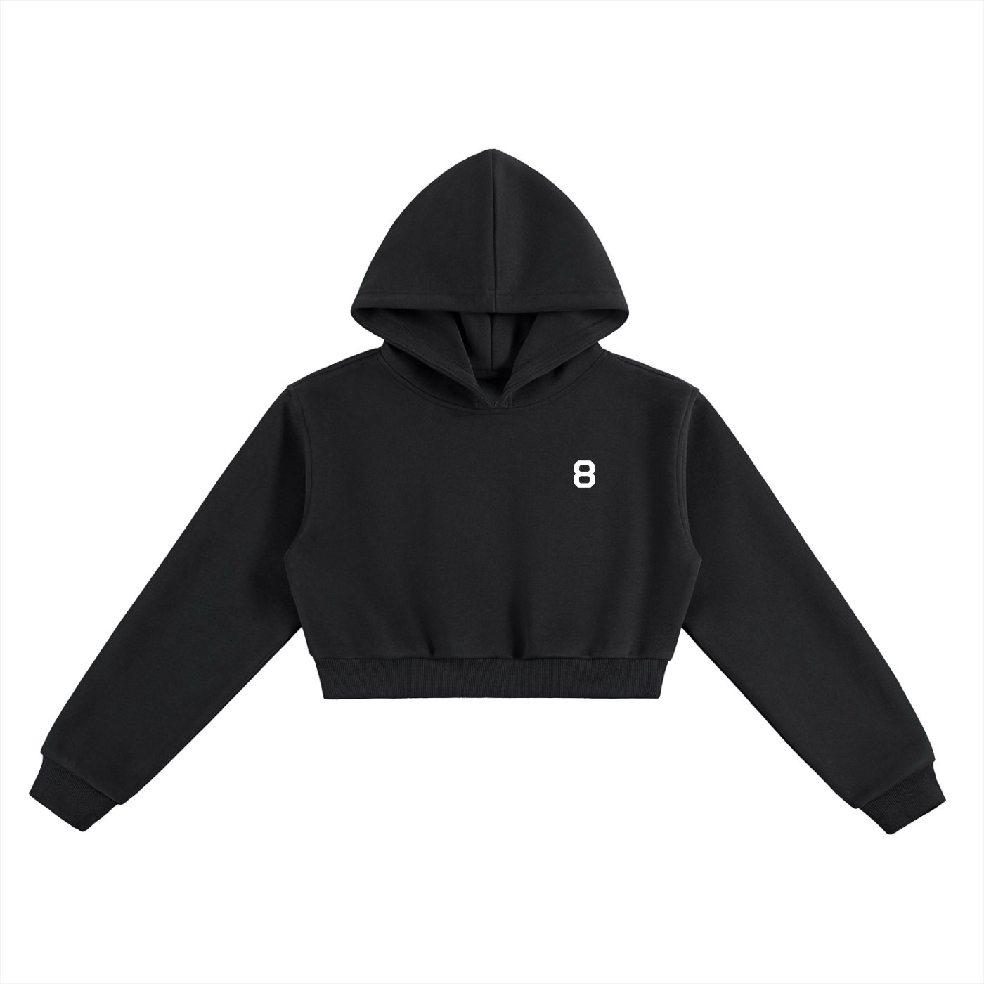 8 Cropped Hoodie
