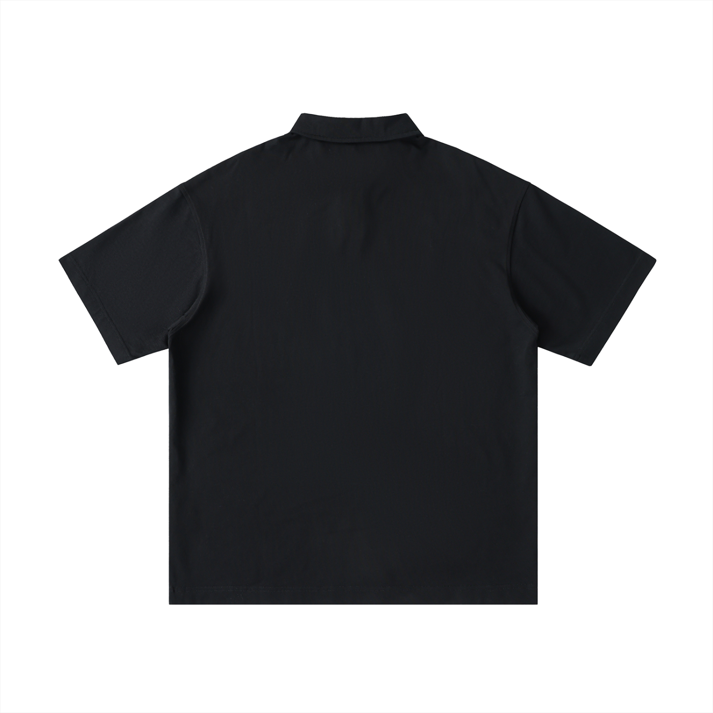 8 Loose Cotton Polo Shirt