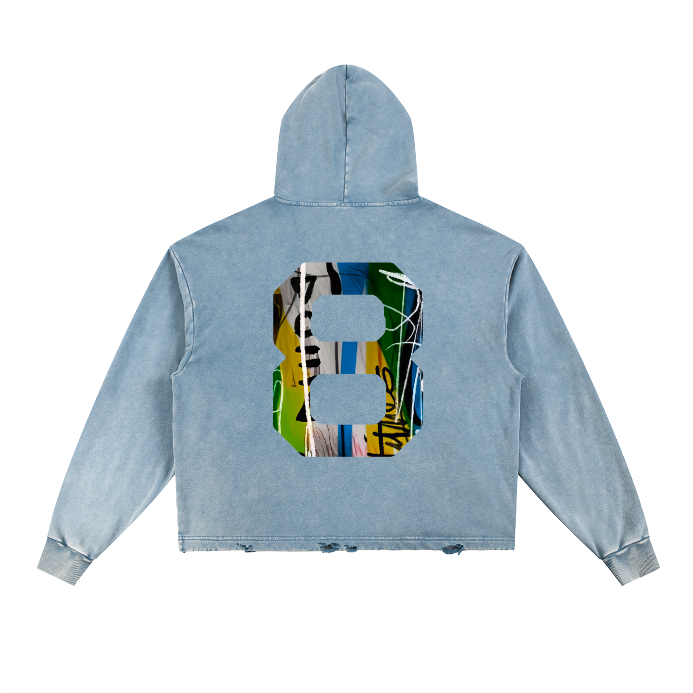 8 Vintage Hoodie