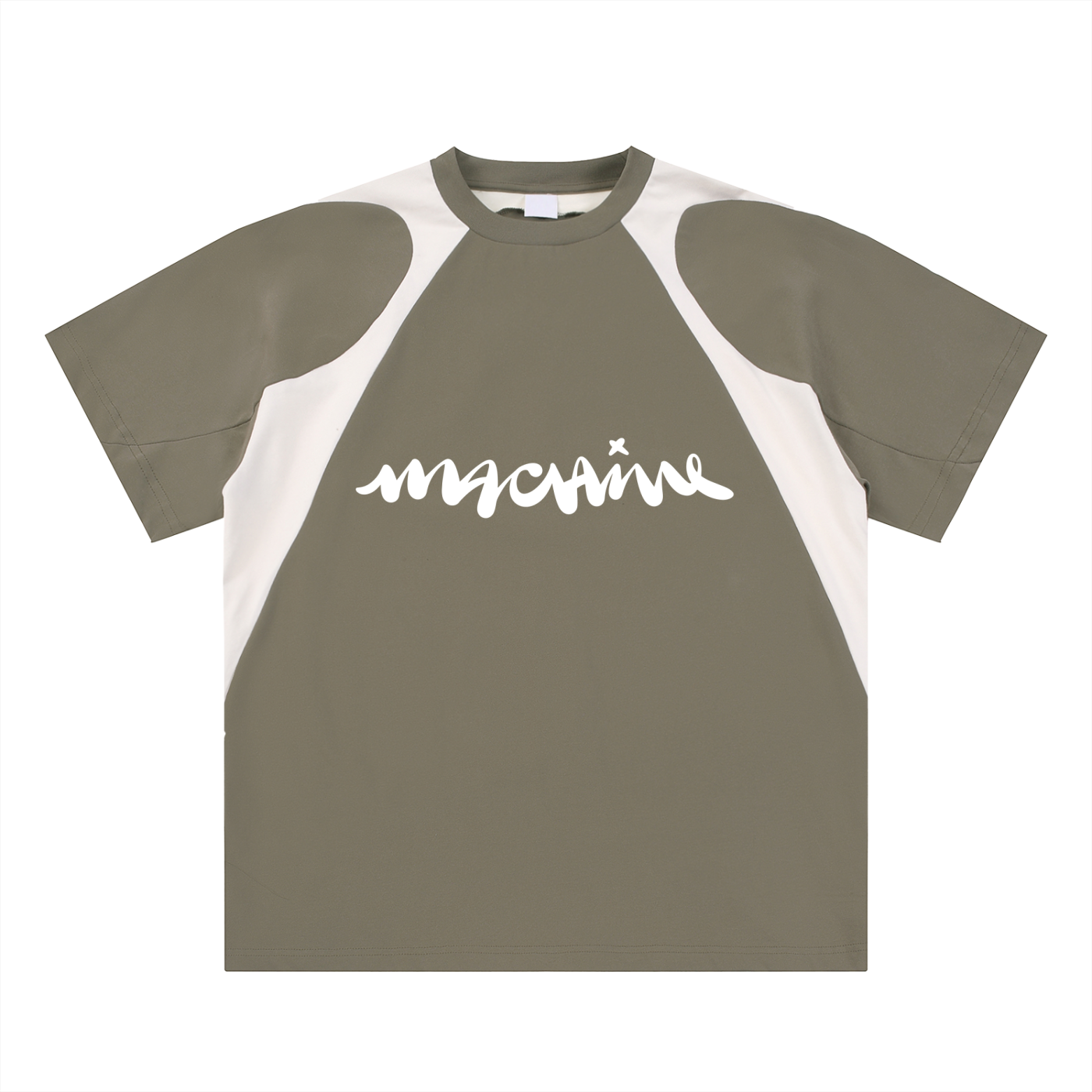 Machine Panel Cotton T-Shirt