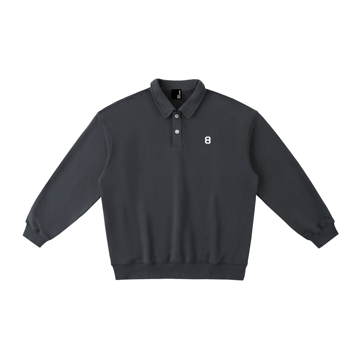8 Heavyweight Collar Sweatshirt