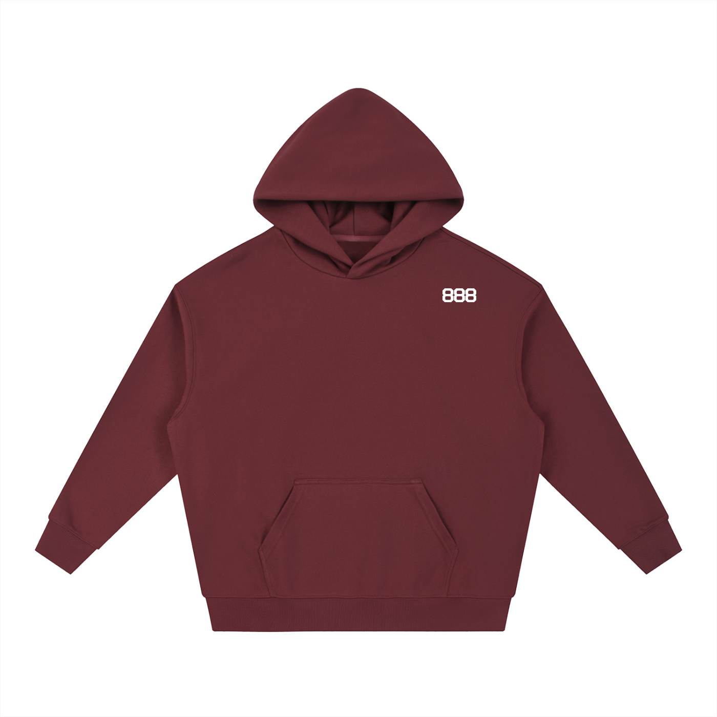 888 Heavyweight Drop Box Hoodie