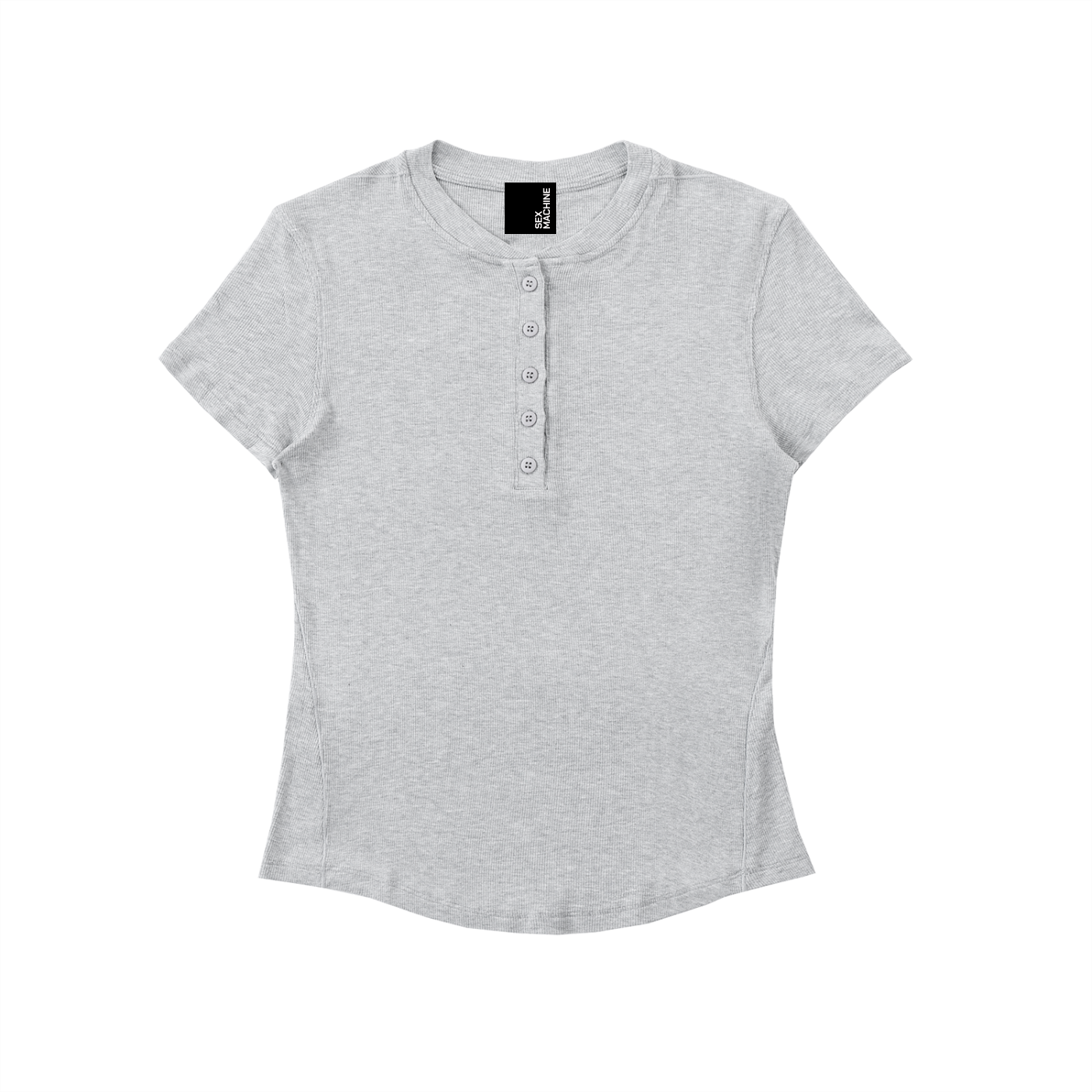 Fitted Henley Shirt