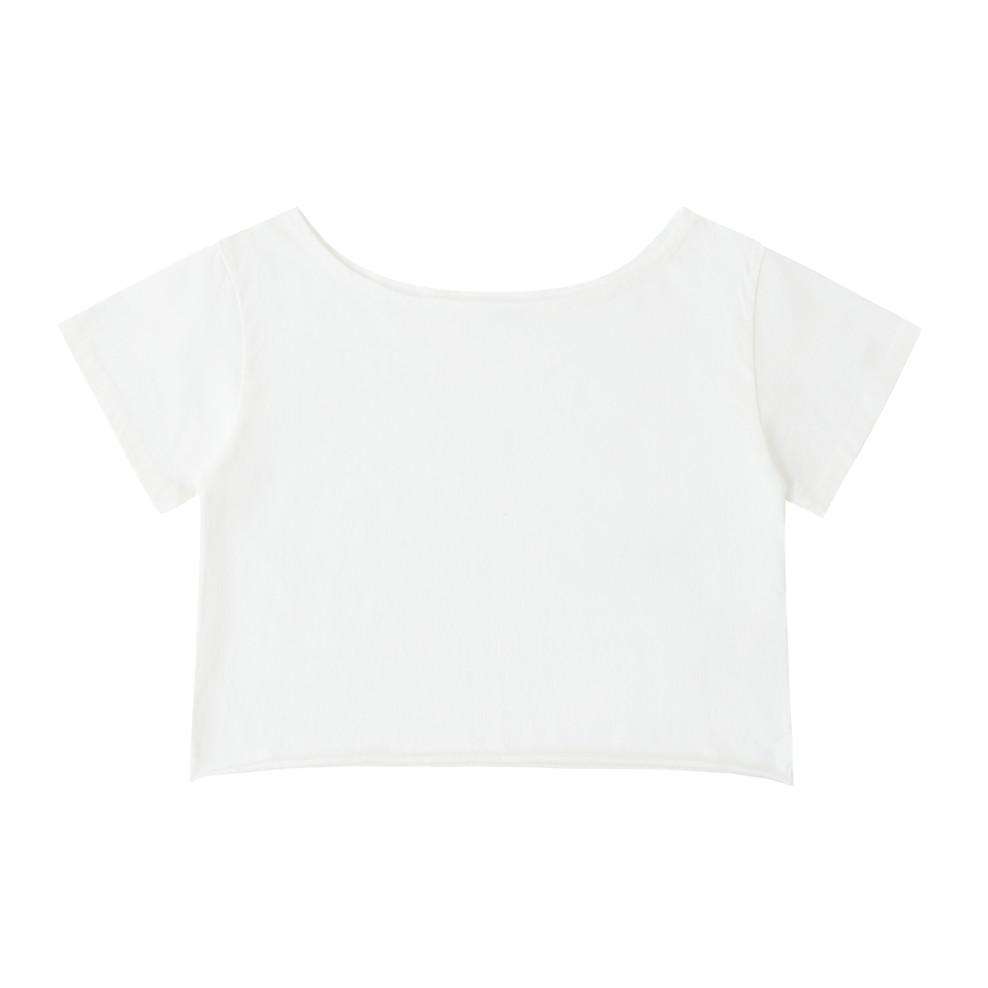 Off-Shoulder Cotton T-Shirt