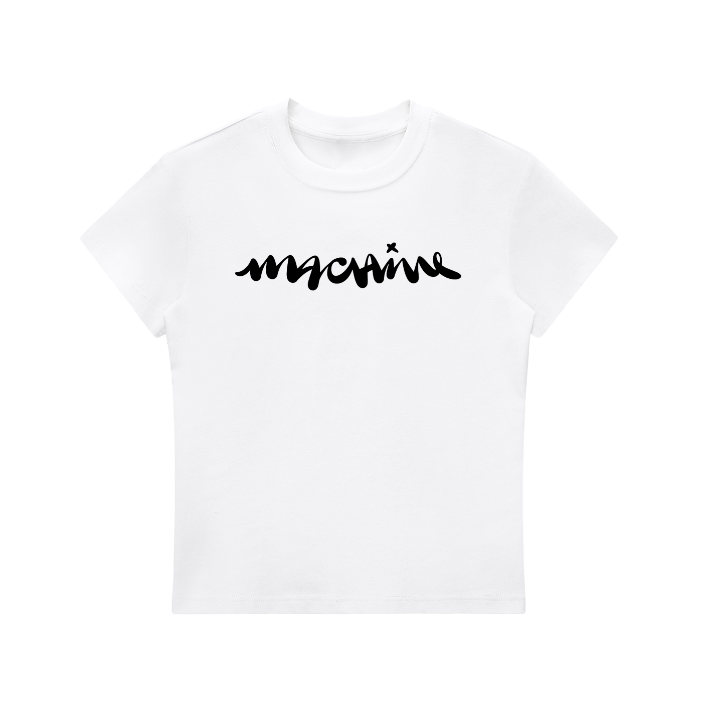 Machine Fitted Crewneck T-Shirt