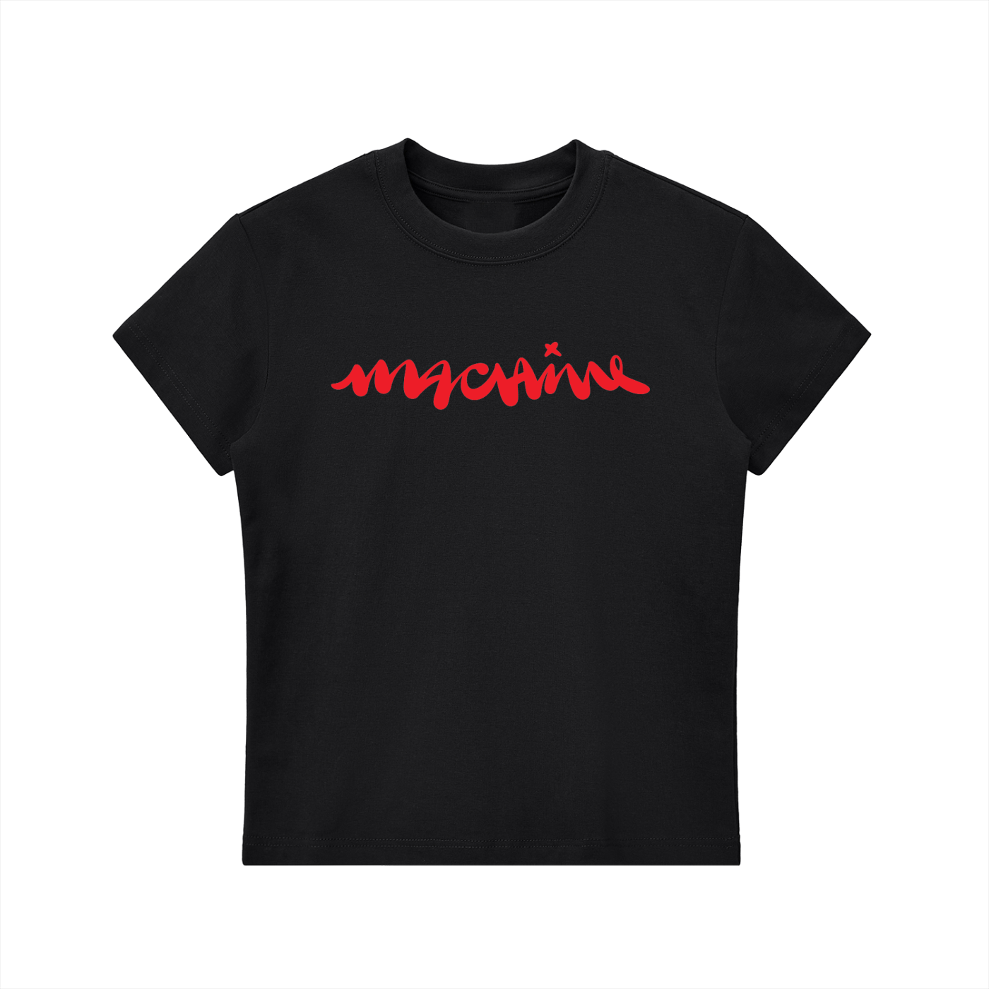 Machine Fitted Crewneck T-Shirt