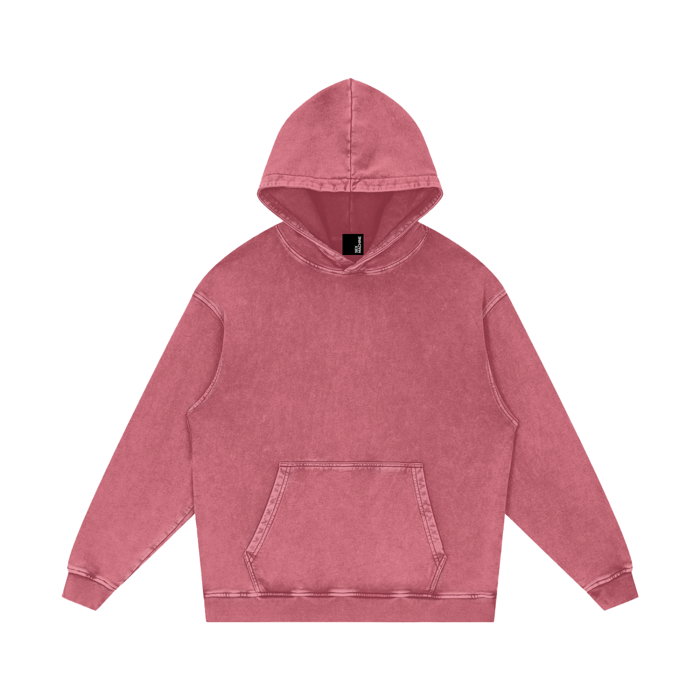 Washed Loose Cotton Hoodie
