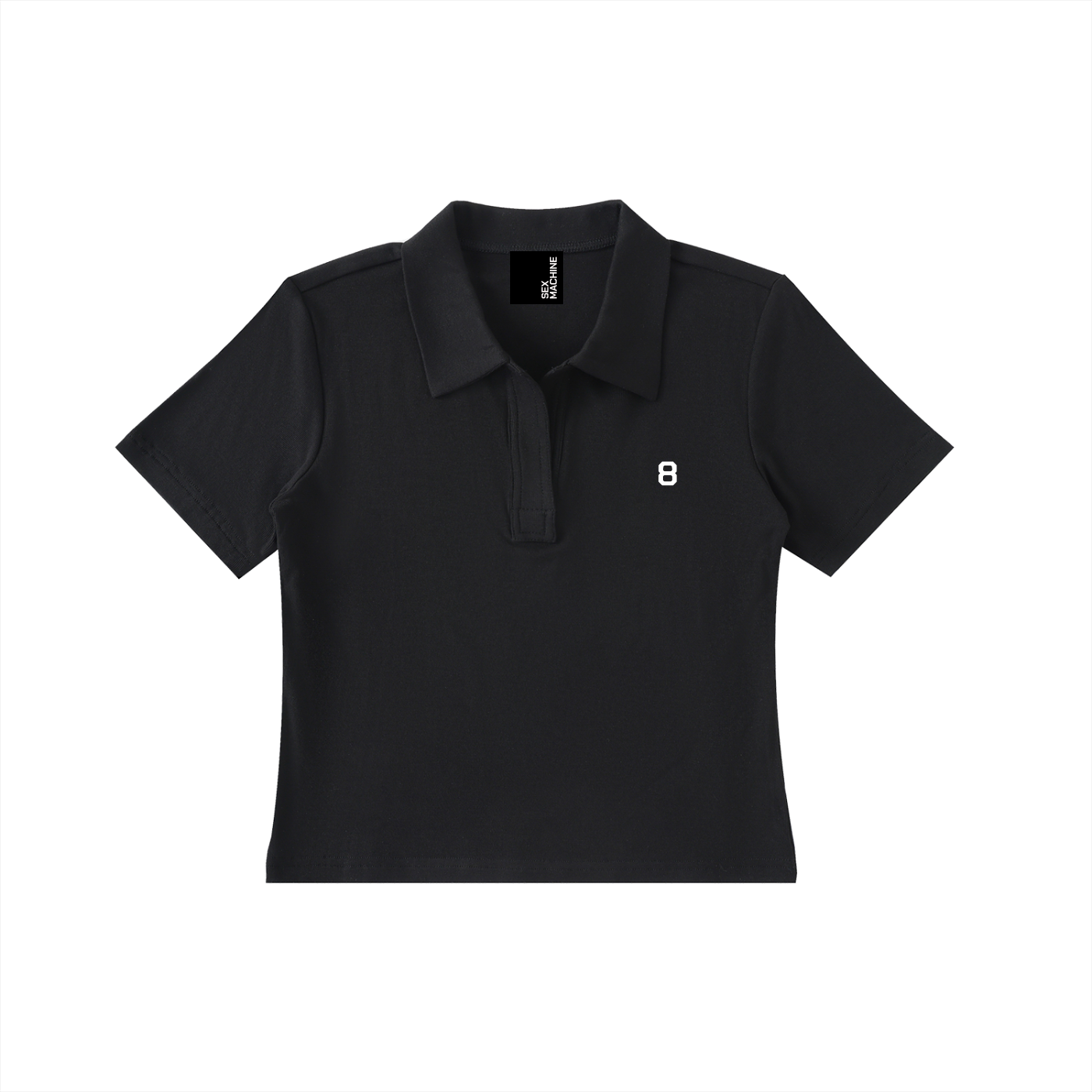 8 Fitted Short Sleeve Polo Shirt
