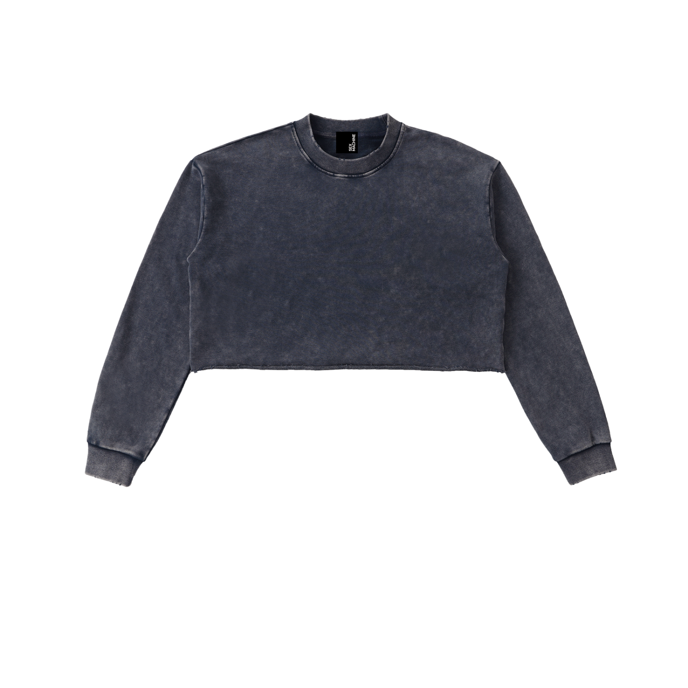 Washed Cropped Sweatshirt