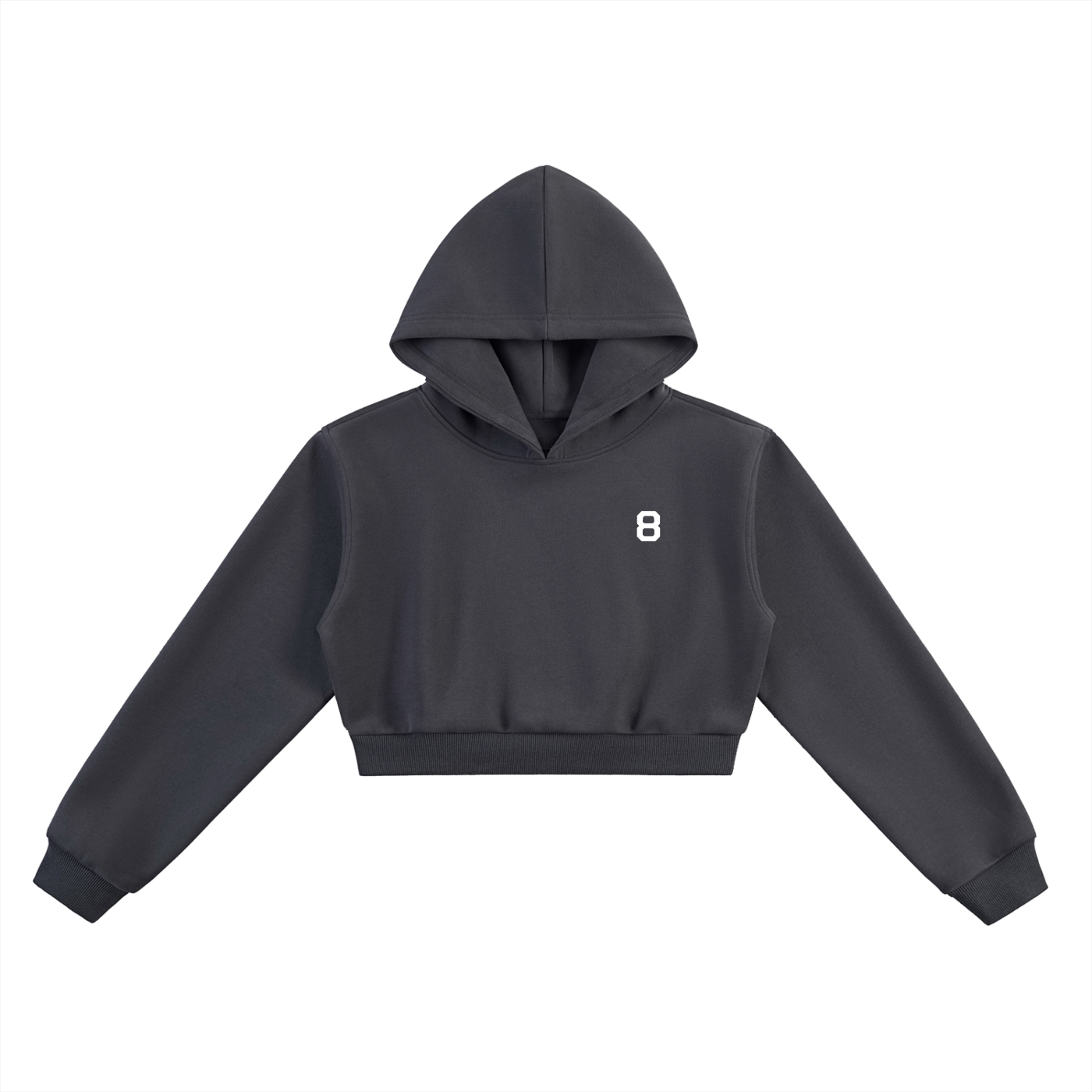 8 Cropped Hoodie