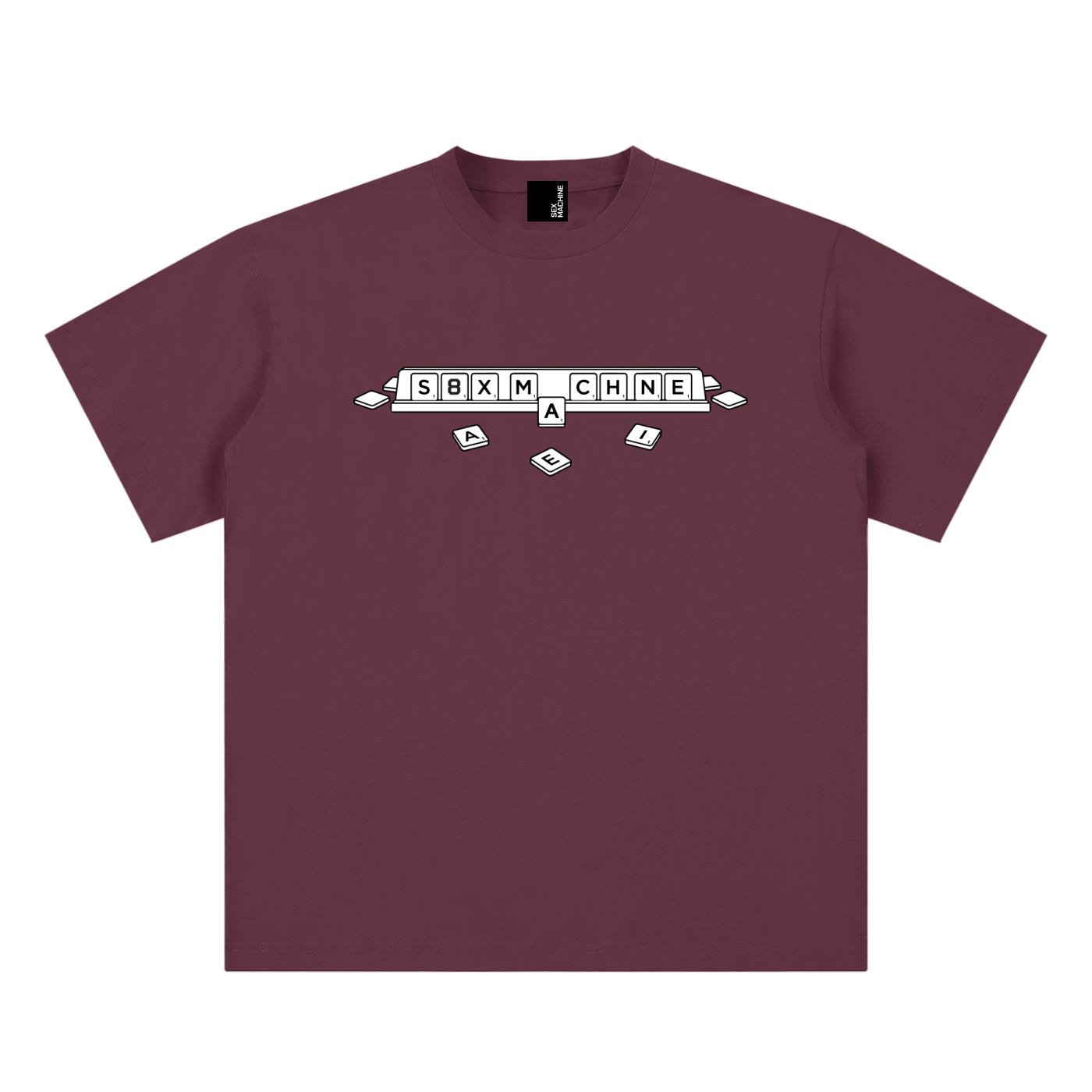 Scrabble Sueded Cotton T-Shirt