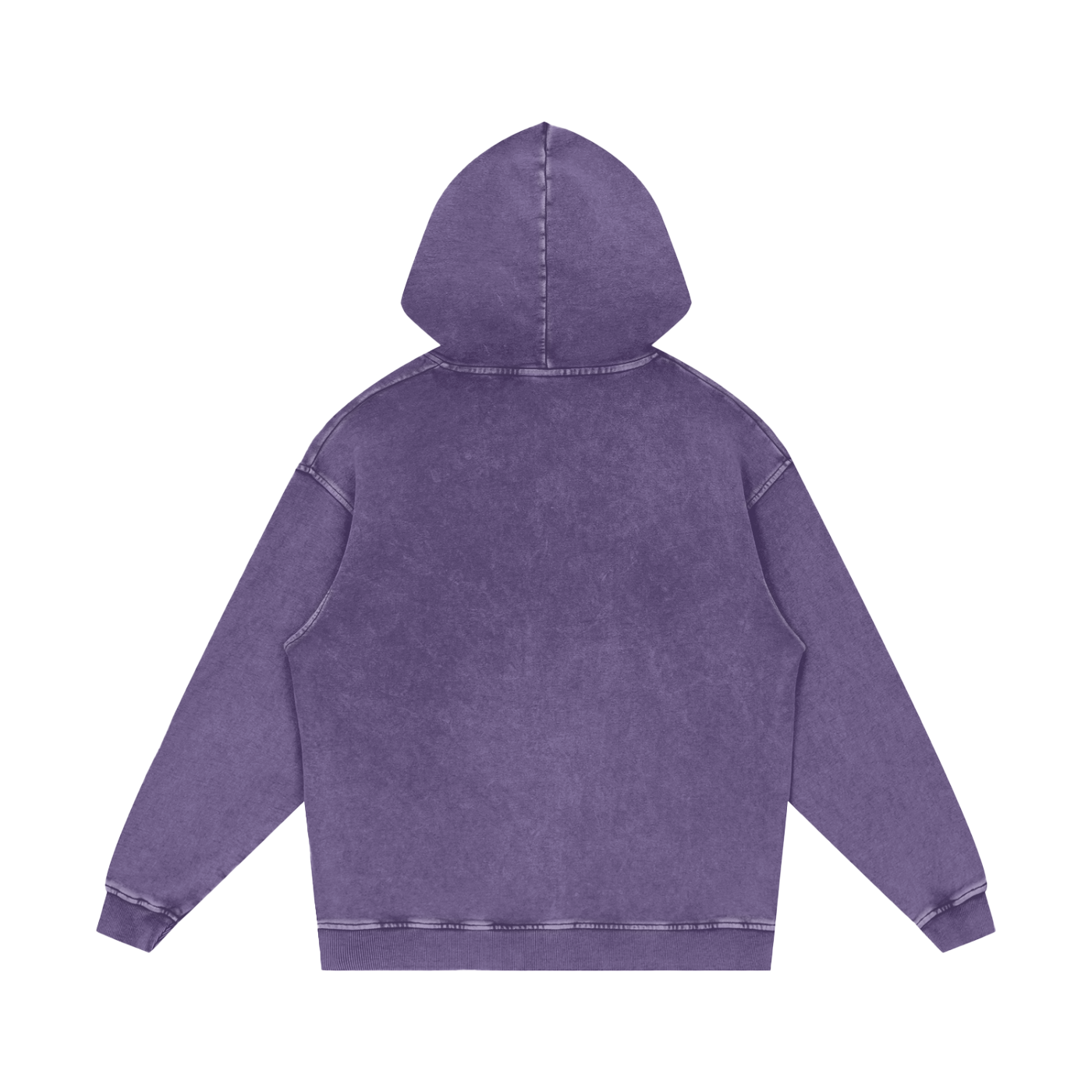 Washed Loose Cotton Hoodie