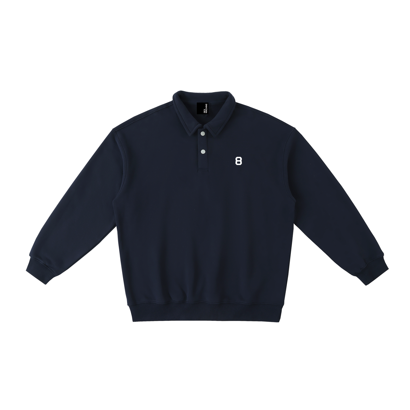 8 Heavyweight Collar Sweatshirt