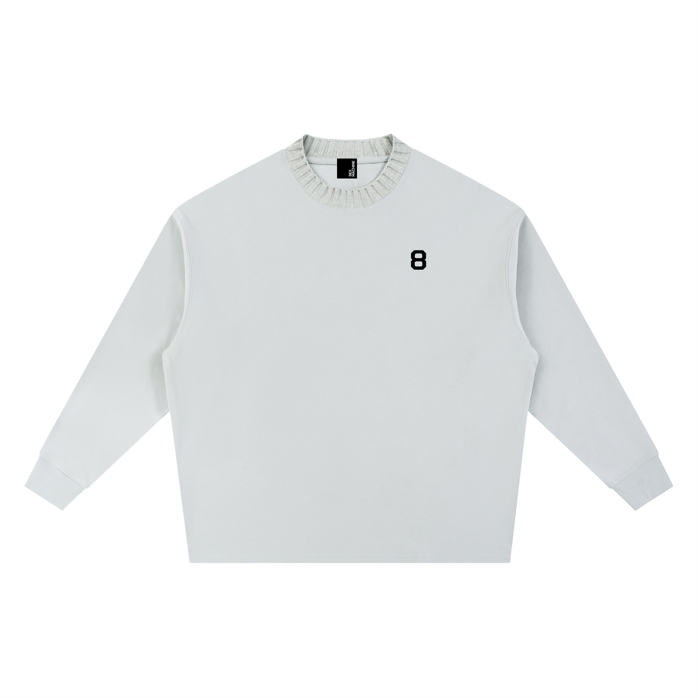 8 Oversized Knitted Sweatshirt