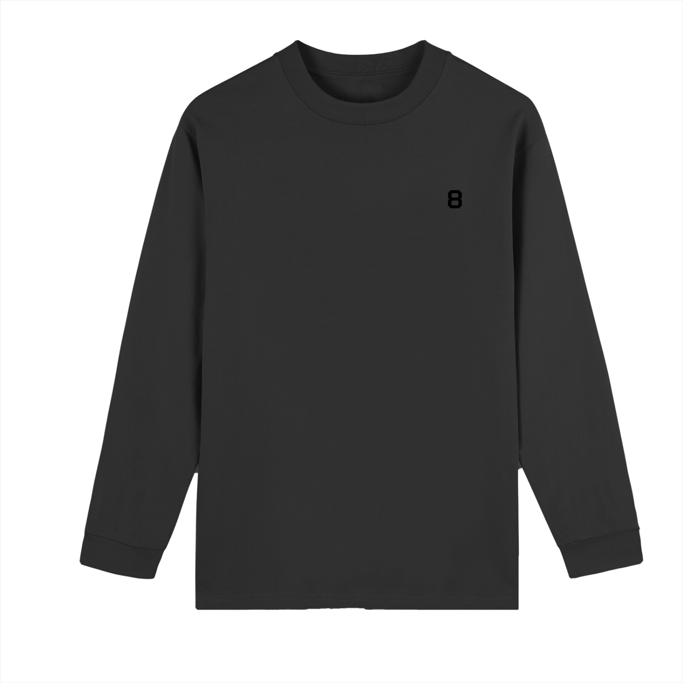 8 Long Sleeve Crew Shirt
