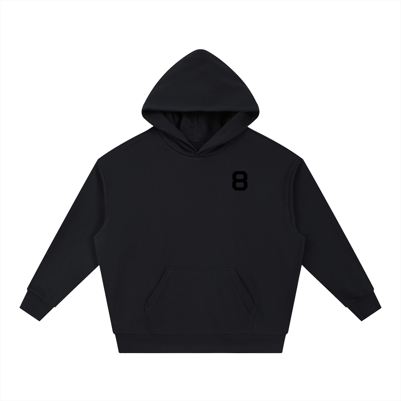 8 Heavyweight Drop Box Hoodie