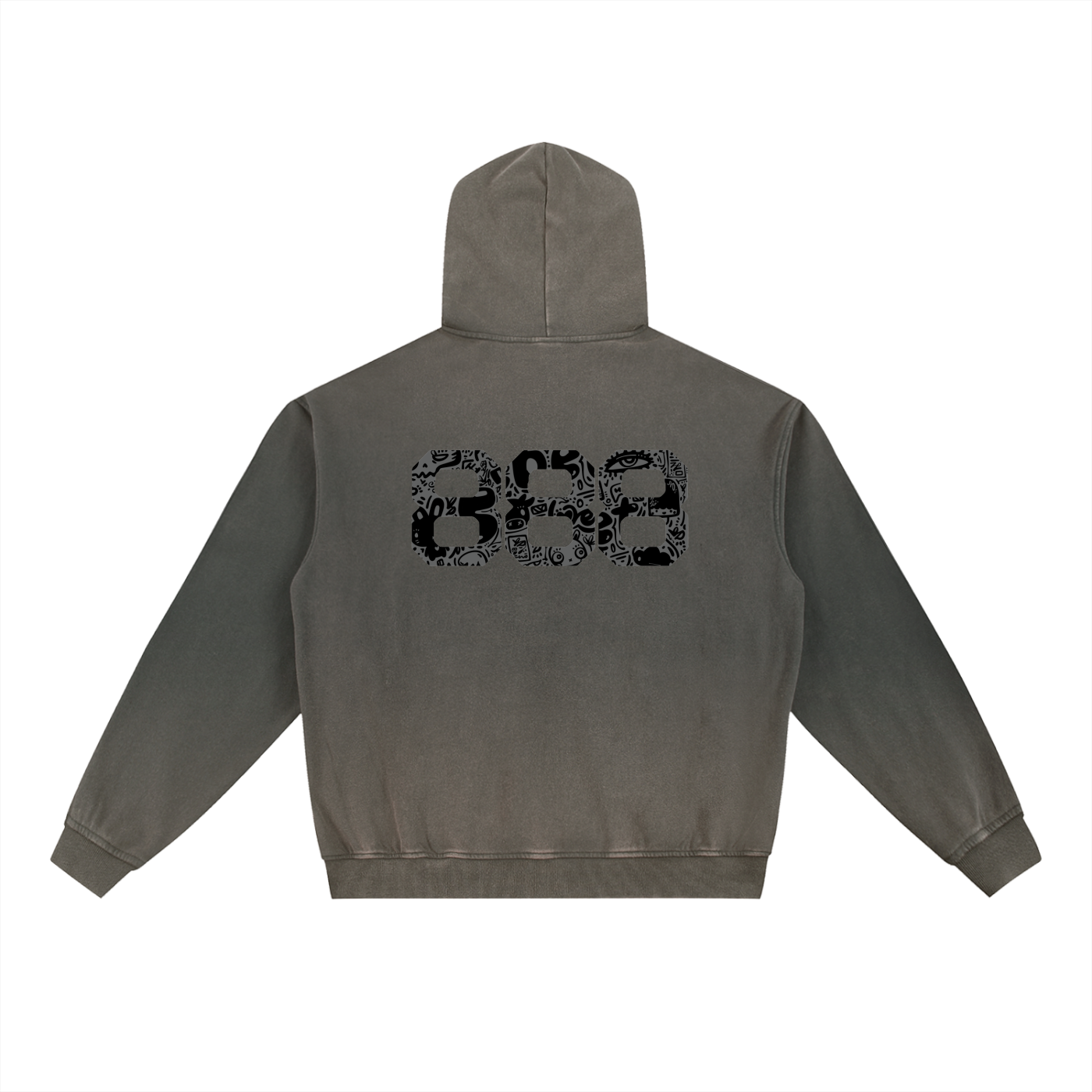 8 Gradient Hoodie