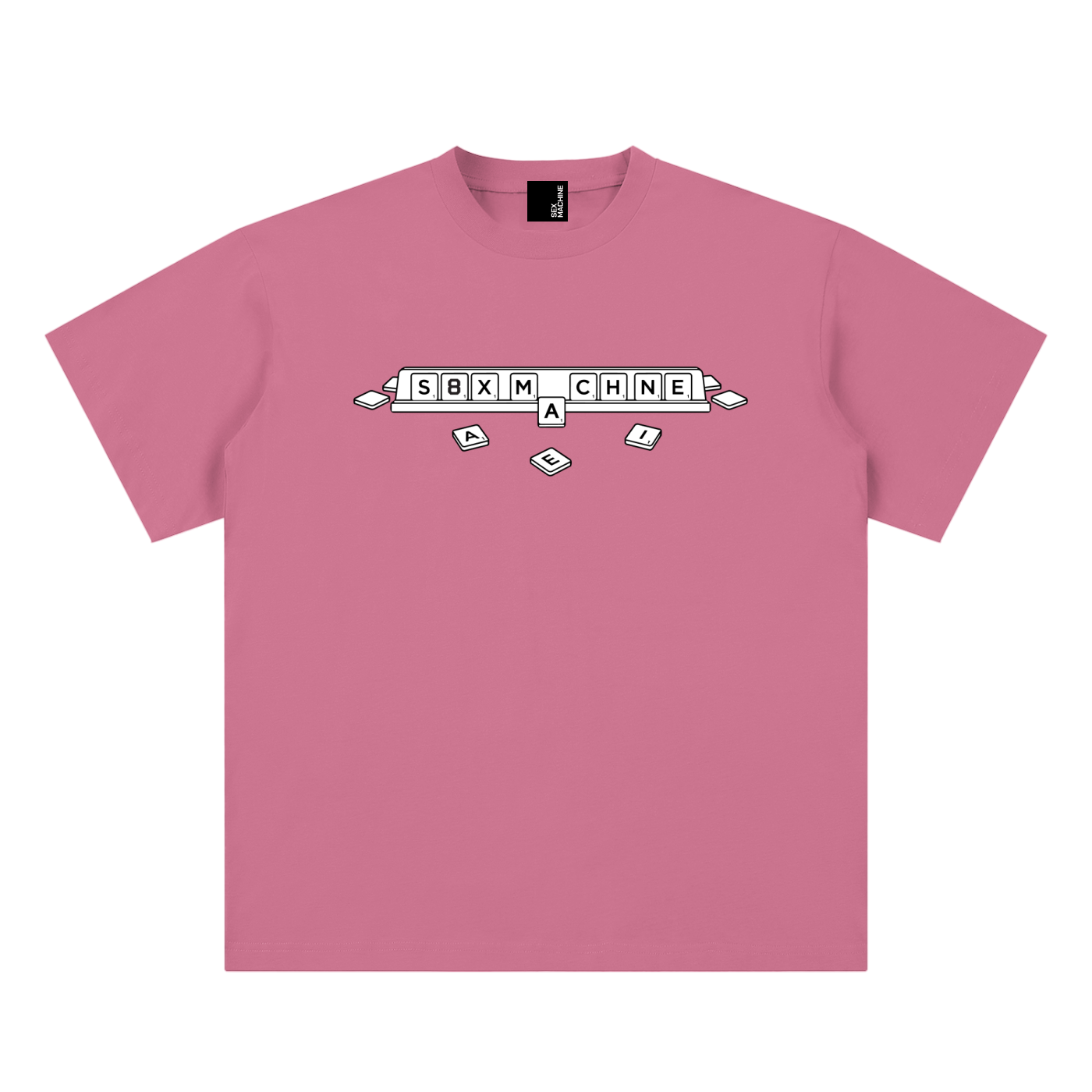 Scrabble Sueded Cotton T-Shirt