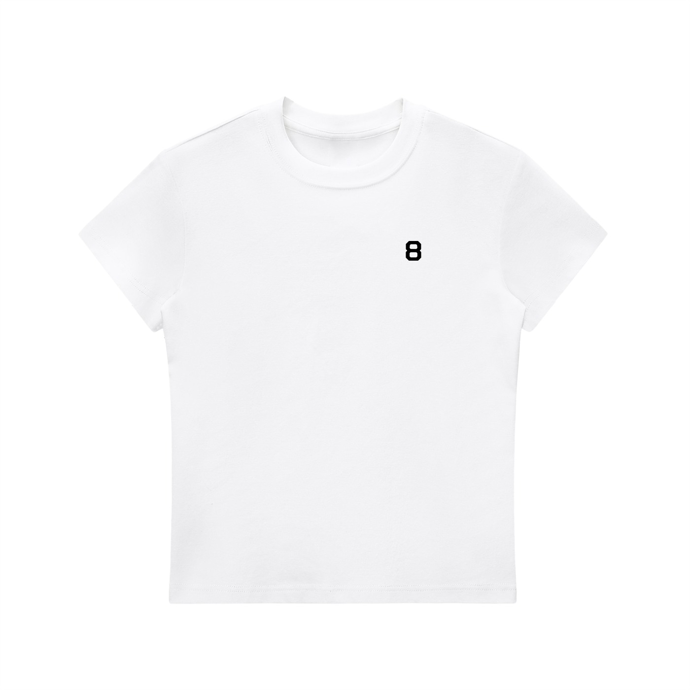 8 Fitted Crewneck T-Shirt