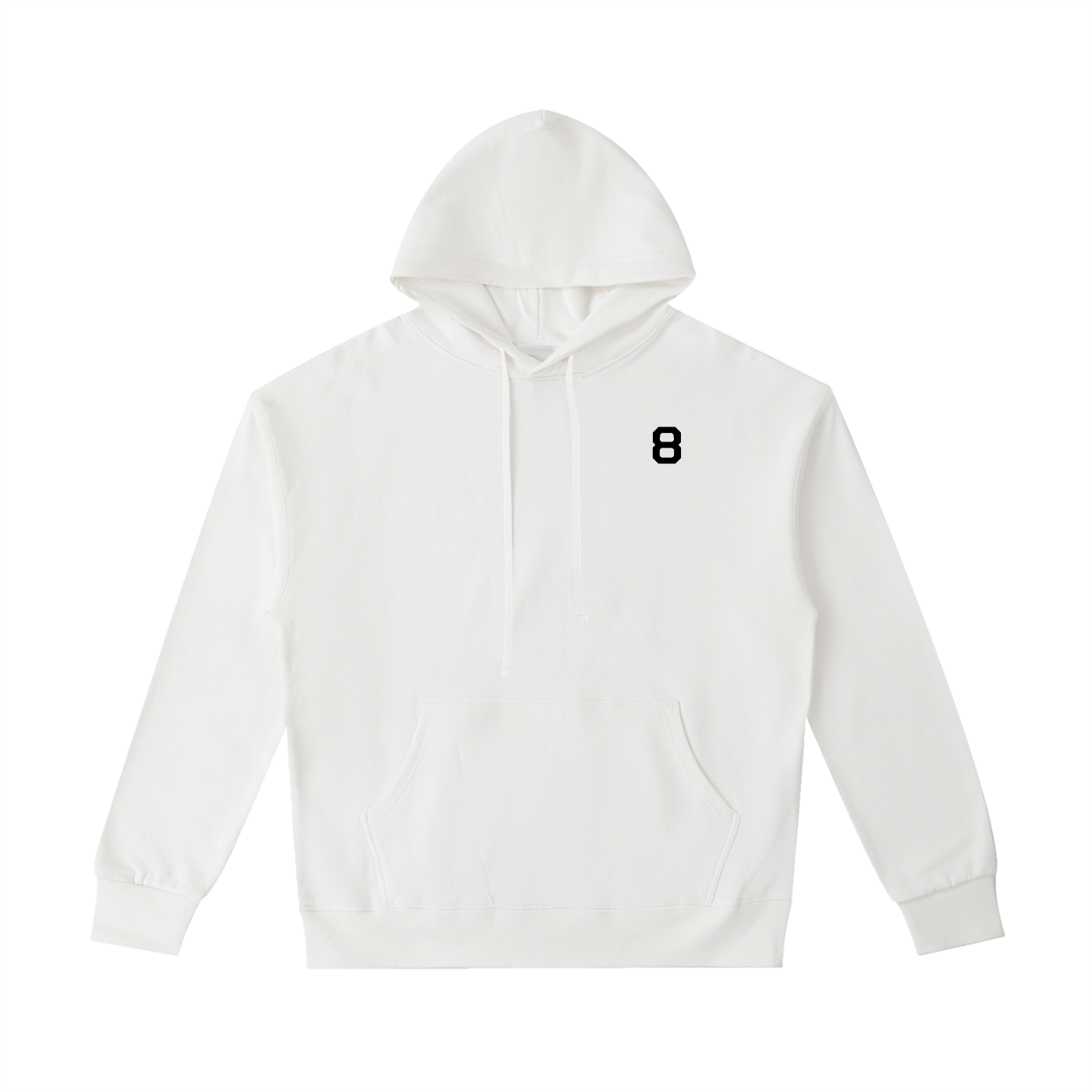 8 Heavyweight Cotton Hoodie