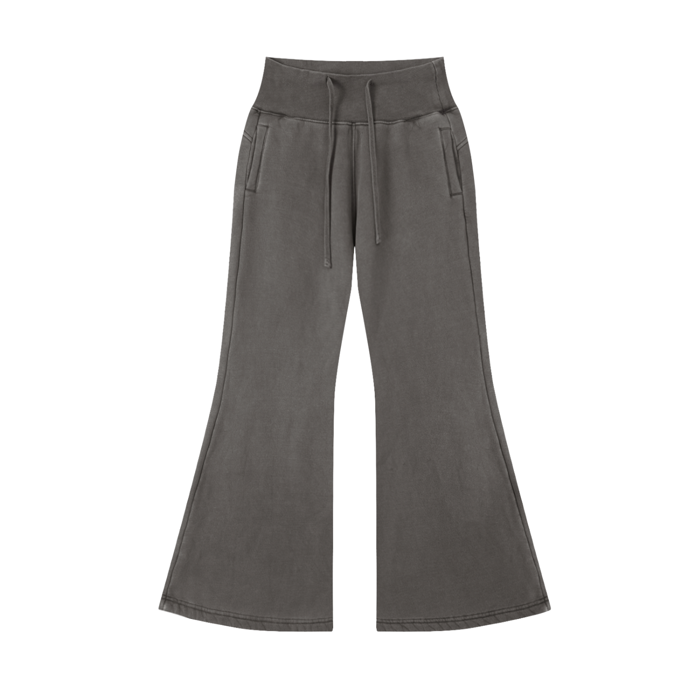Vintage Flared Fleece Pants