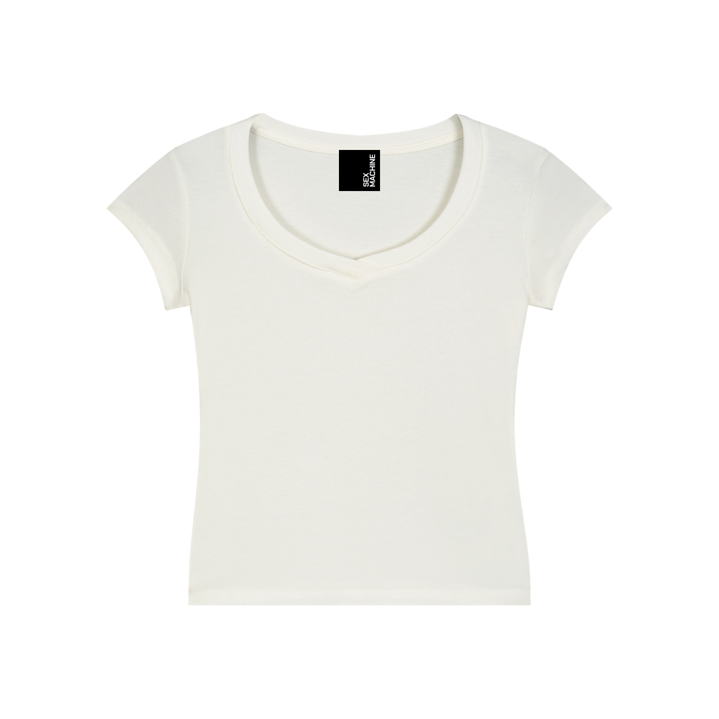 Fitted V-Neck T-Shirt