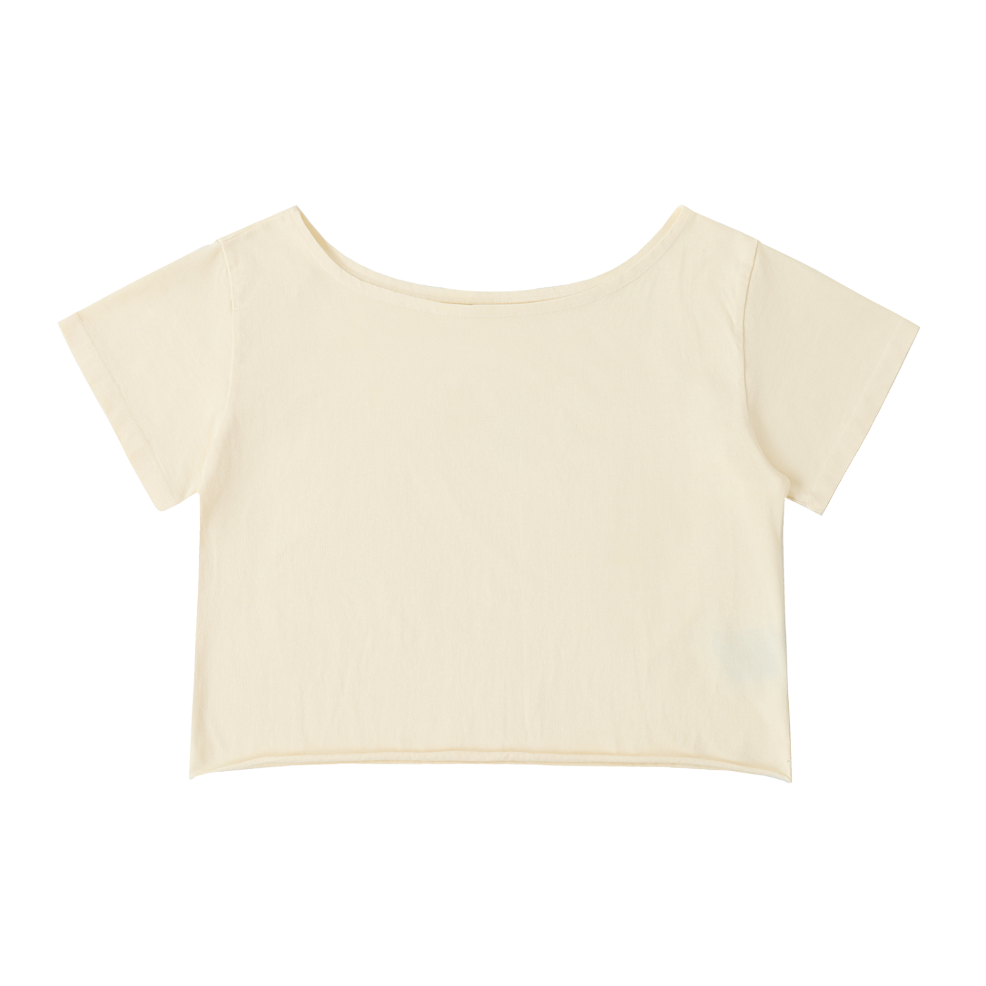 Off-Shoulder Cotton T-Shirt