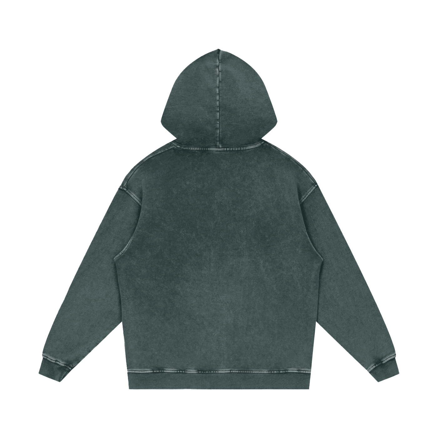 Washed Loose Cotton Hoodie