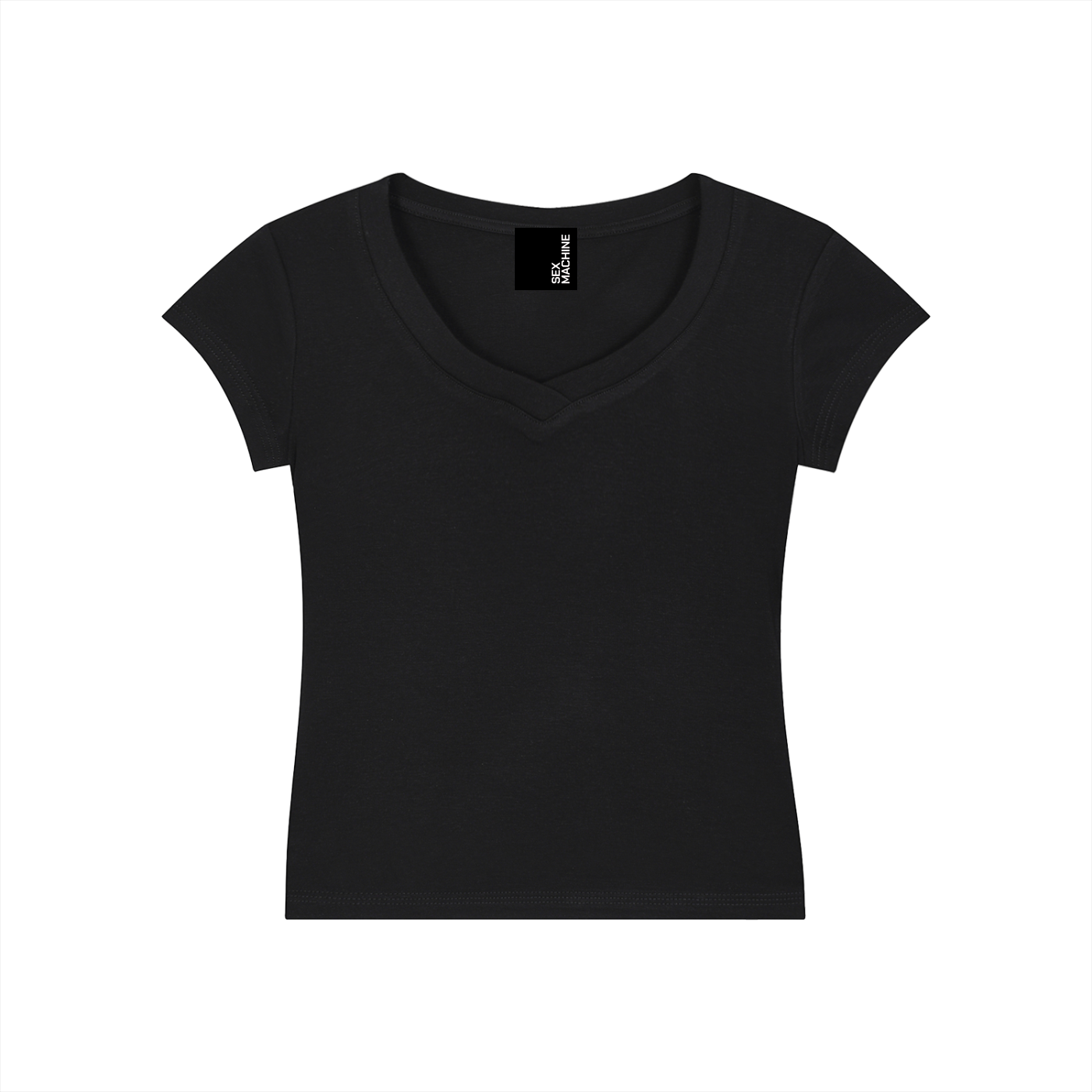 Fitted V-Neck T-Shirt