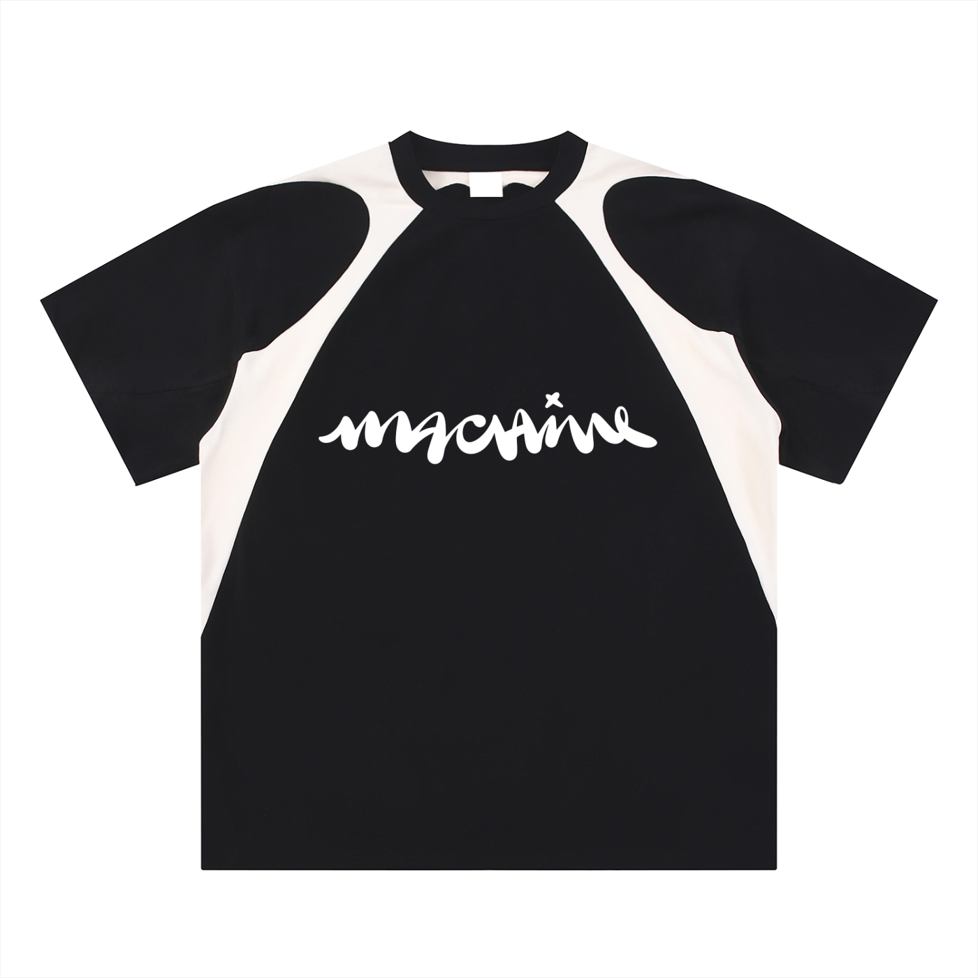Machine Panel Cotton T-Shirt