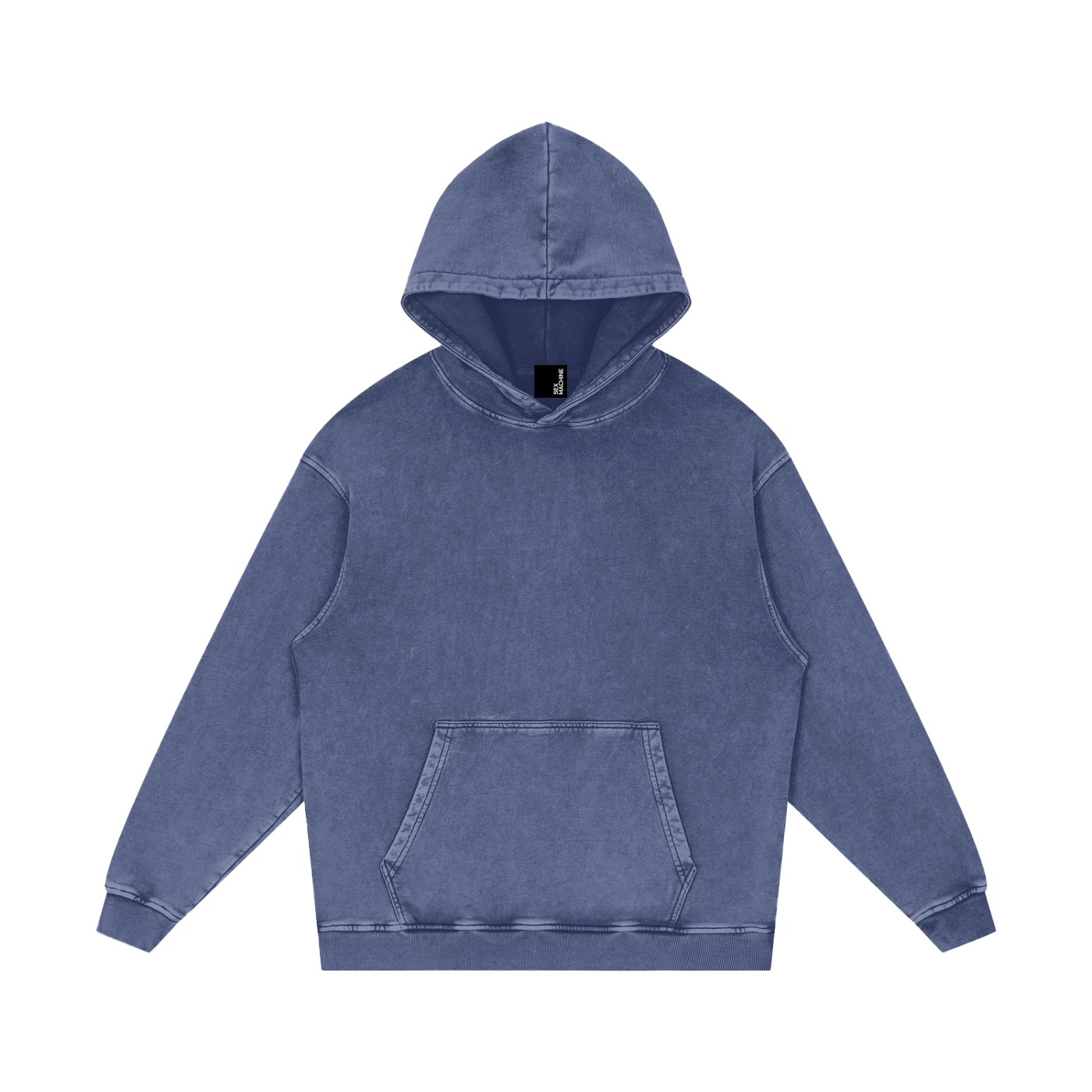 Washed Loose Cotton Hoodie