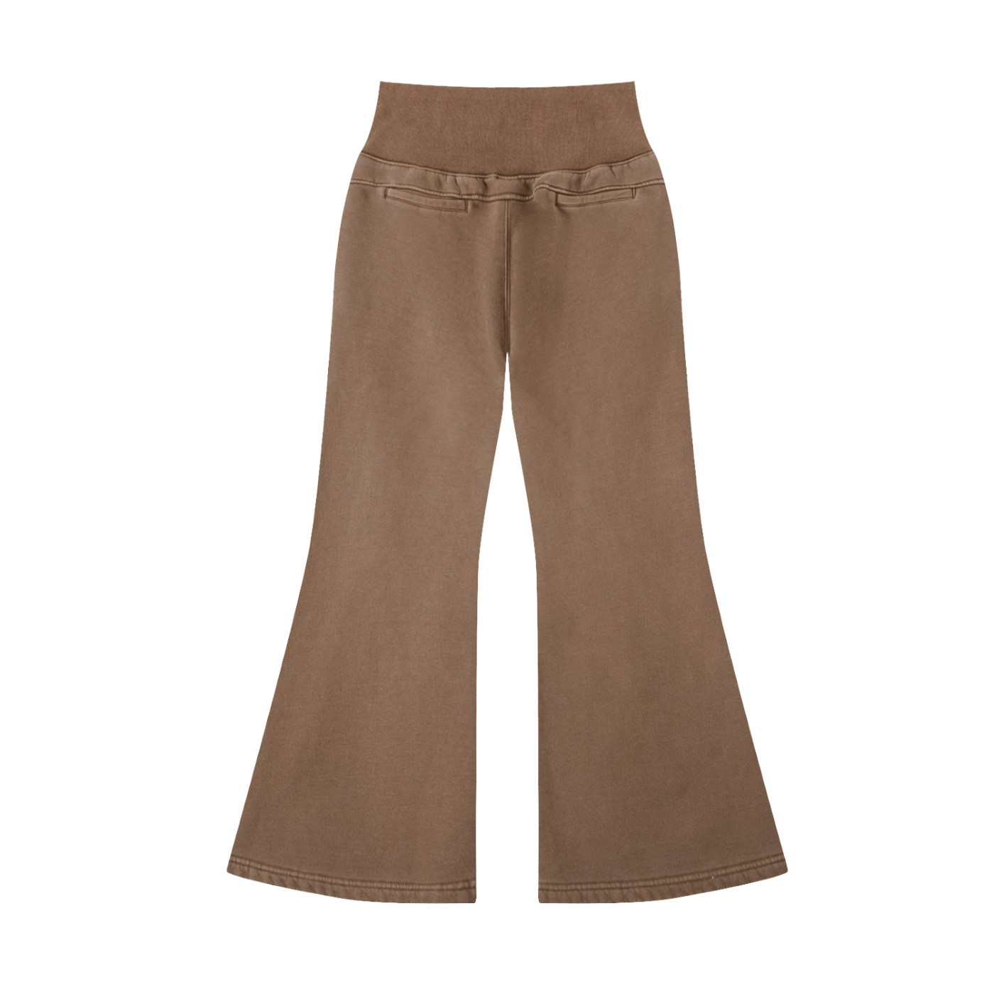 Vintage Flared Fleece Pants