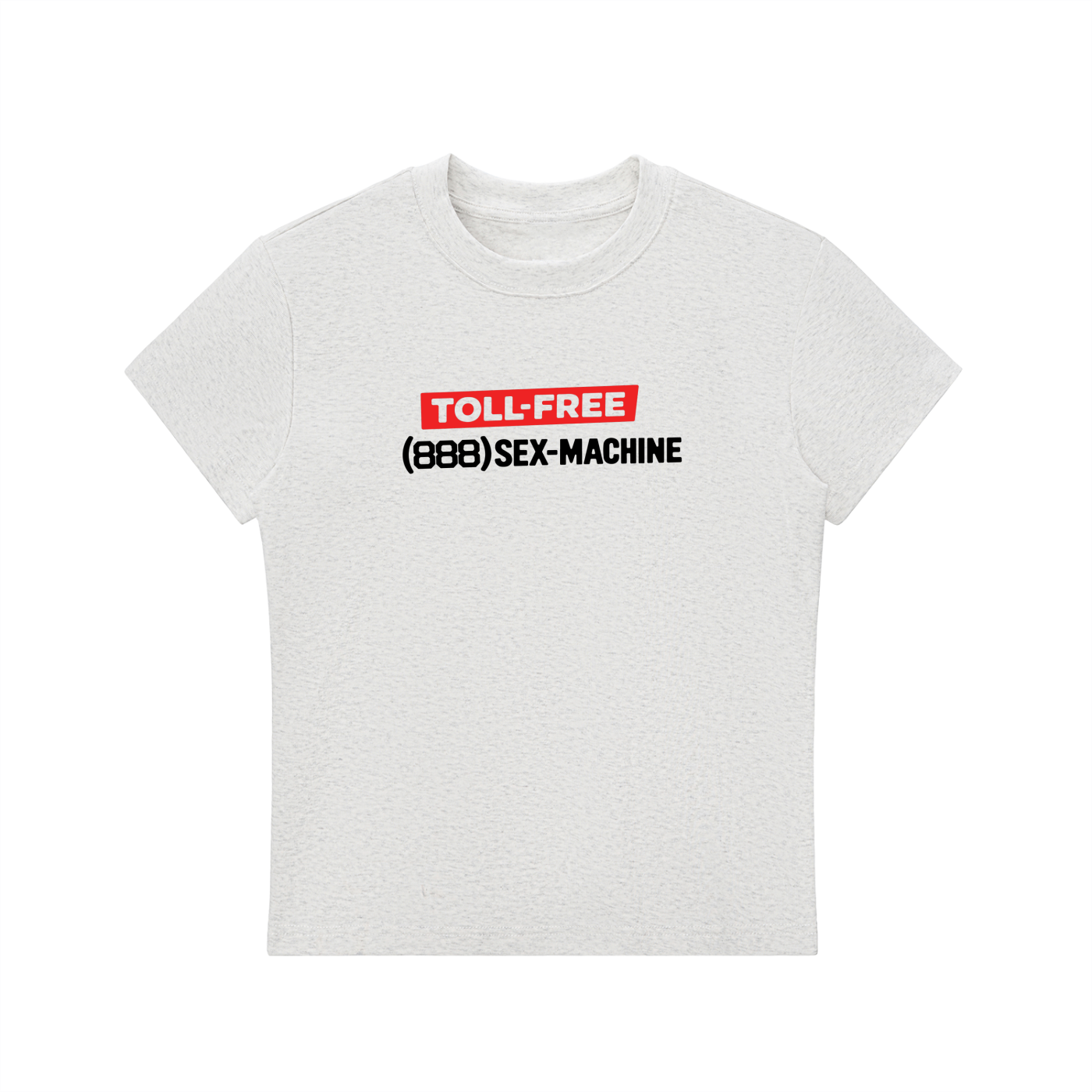 Toll Free Fitted Crewneck T-Shirt