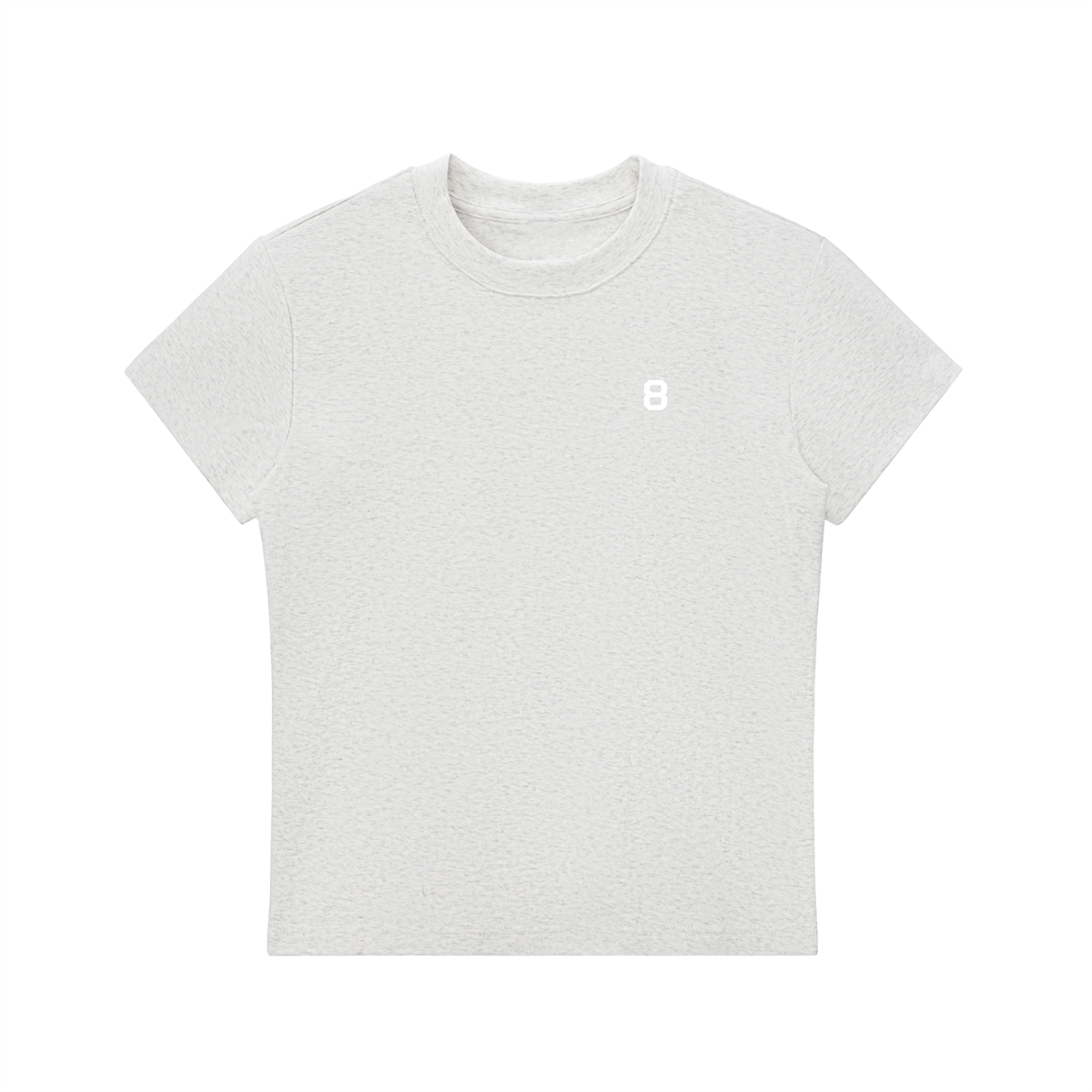 8 Fitted Crewneck T-Shirt